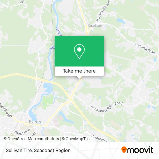 Sullivan Tire map