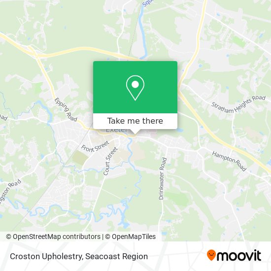 Mapa de Croston Upholestry