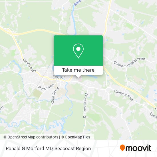 Ronald G Morford MD map
