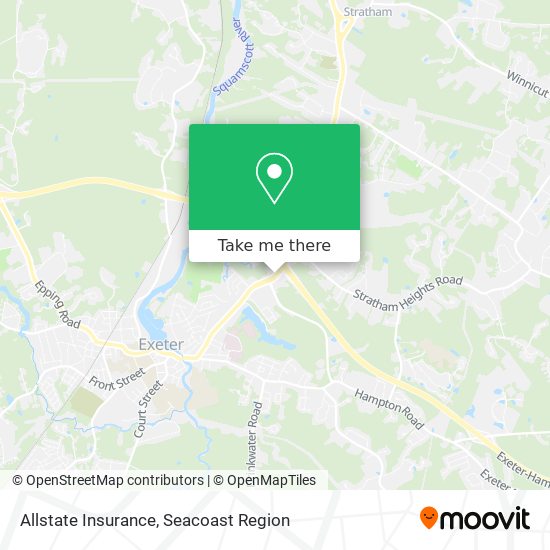 Allstate Insurance map