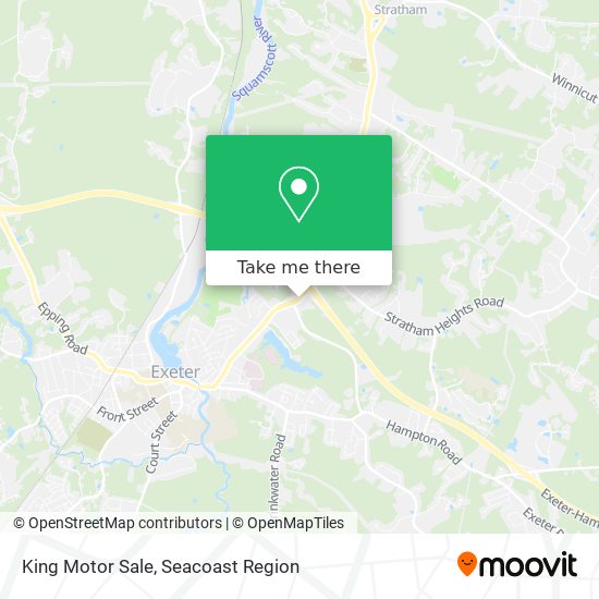 King Motor Sale map