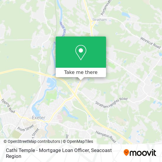 Cathi Temple - Mortgage Loan Officer map