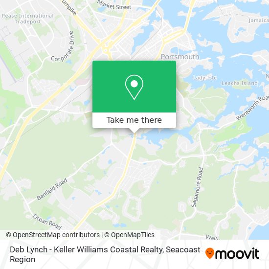 Deb Lynch - Keller Williams Coastal Realty map