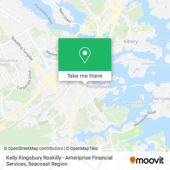 Mapa de Kelly Kingsbury Roskilly - Ameriprise Financial Services