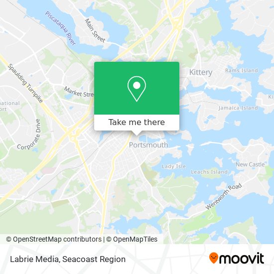 Mapa de Labrie Media