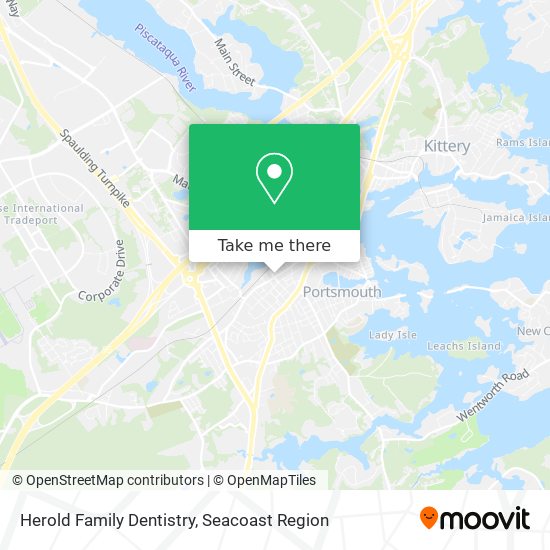 Mapa de Herold Family Dentistry