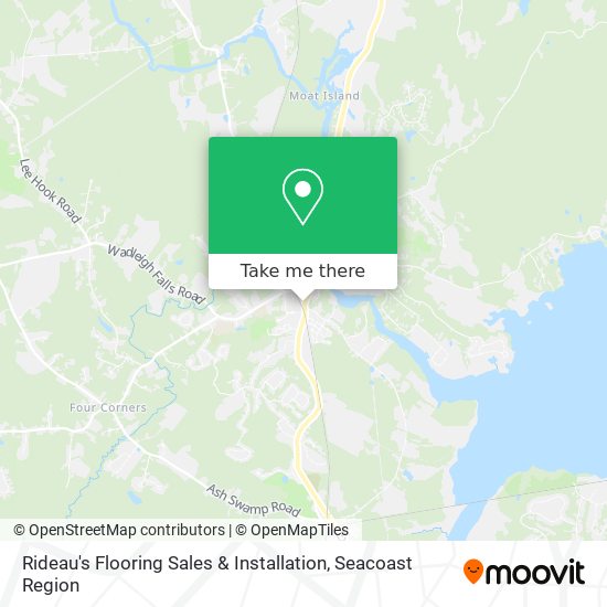 Rideau's Flooring Sales & Installation map