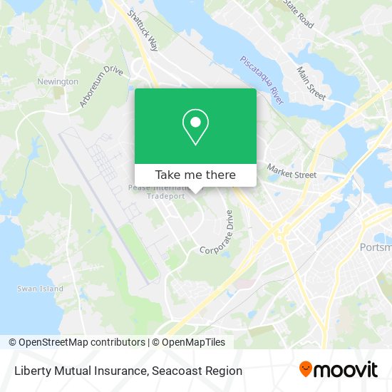 Liberty Mutual Insurance map