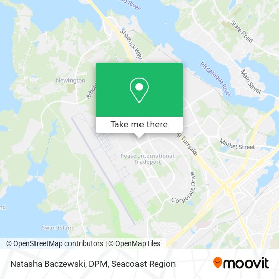 Natasha Baczewski, DPM map