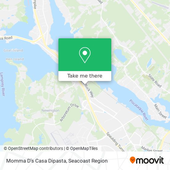 Mapa de Momma D's Casa Dipasta