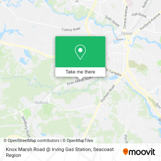 Knox Marsh Road @ Irving Gas Station map