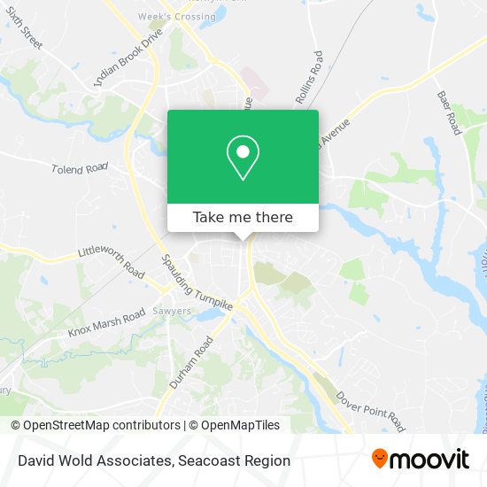 David Wold Associates map