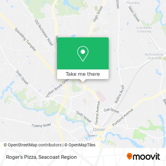 Roger's Pizza map