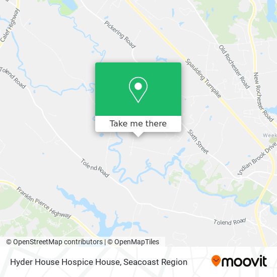 Mapa de Hyder House Hospice House