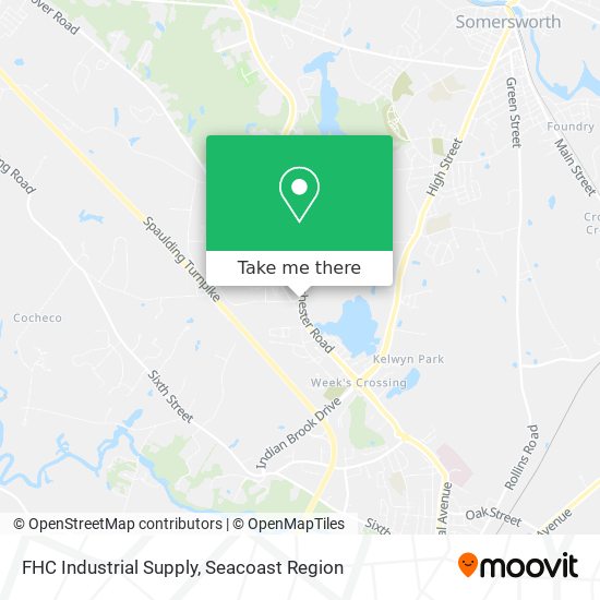 Mapa de FHC Industrial Supply