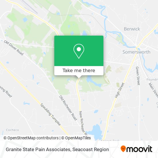 Mapa de Granite State Pain Associates