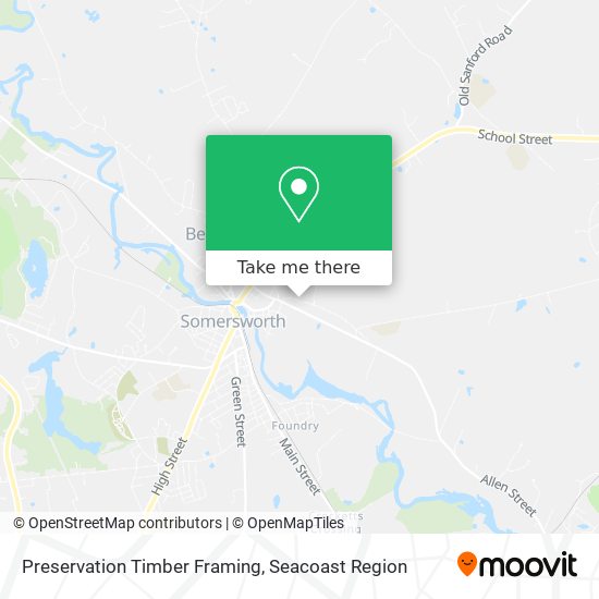 Mapa de Preservation Timber Framing