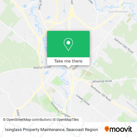 Isinglass Property Maintenance map