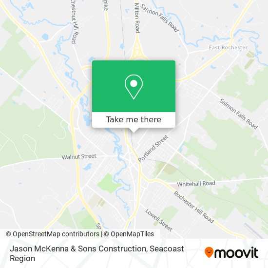 Mapa de Jason McKenna & Sons Construction