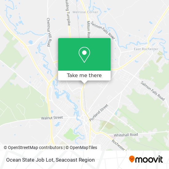 Ocean State Job Lot map