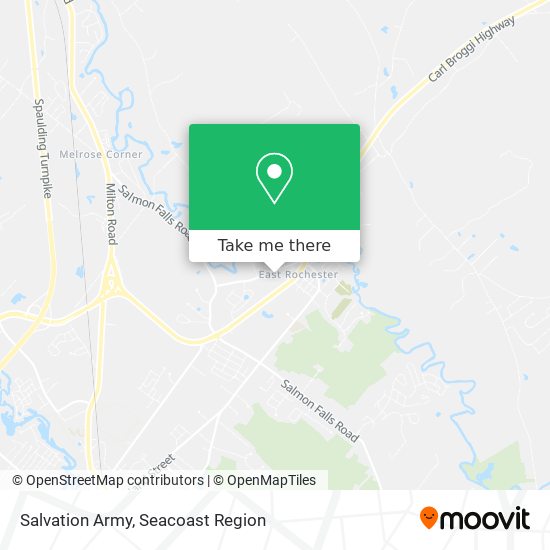 Salvation Army map