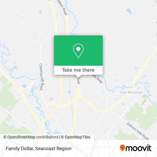 Mapa de Family Dollar