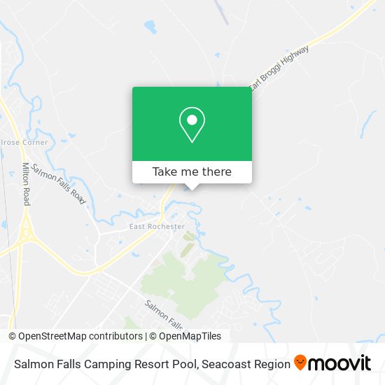 Salmon Falls Camping Resort Pool map