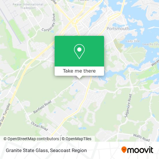 Granite State Glass map