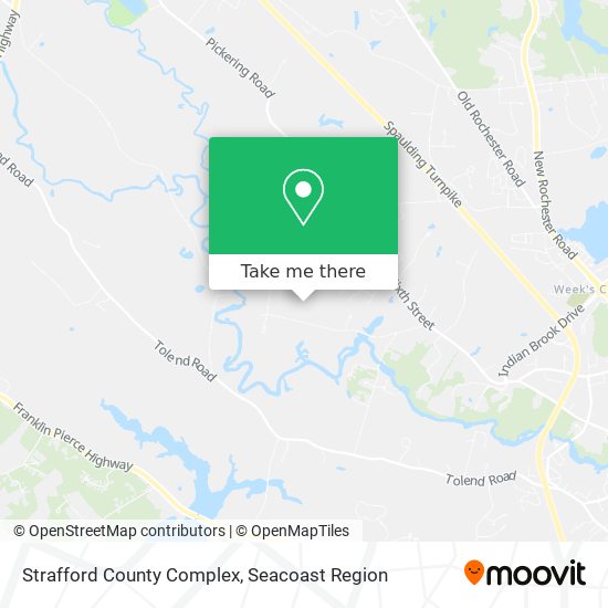 Mapa de Strafford County Complex