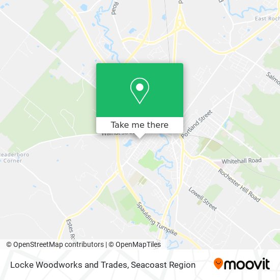 Locke Woodworks and Trades map