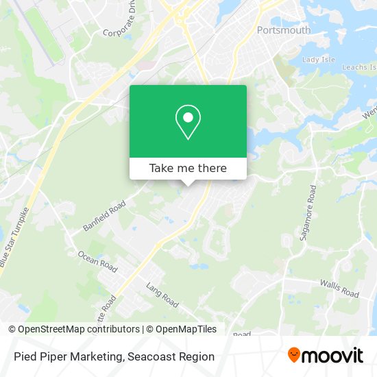 Pied Piper Marketing map