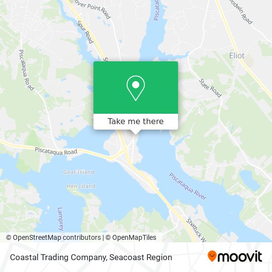 Coastal Trading Company map