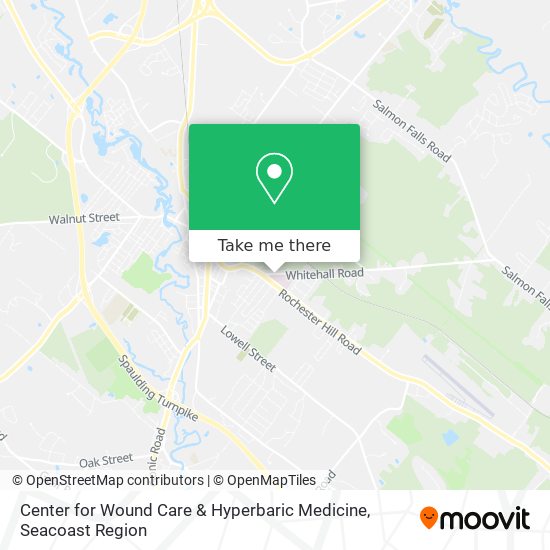 Center for Wound Care & Hyperbaric Medicine map