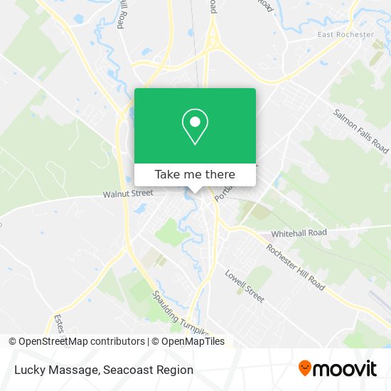 Lucky Massage map