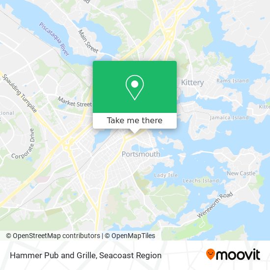 Hammer Pub and Grille map