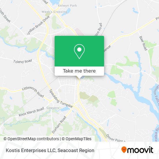 Kostis Enterprises LLC map