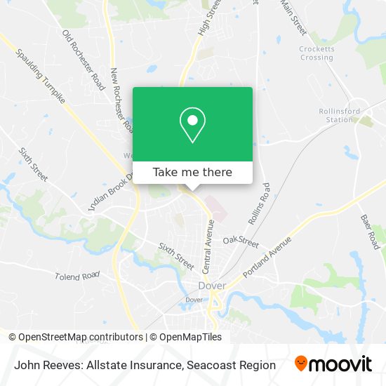 Mapa de John Reeves: Allstate Insurance