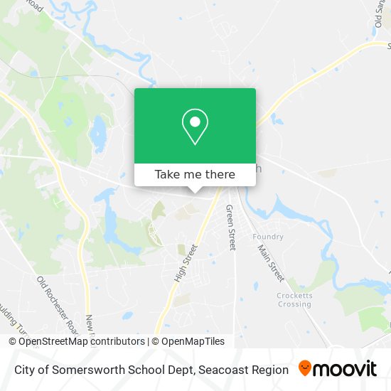 City of Somersworth School Dept map