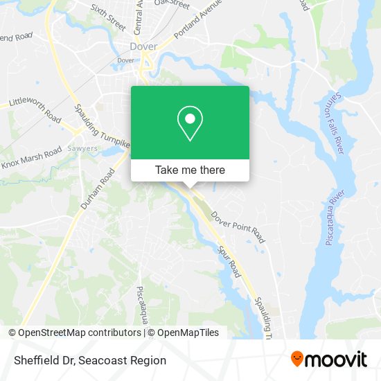Sheffield Dr map