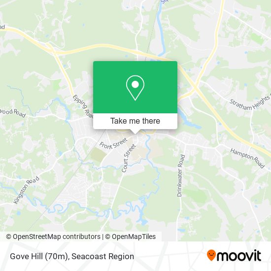 Mapa de Gove Hill (70m)