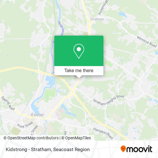 Kidstrong - Stratham map