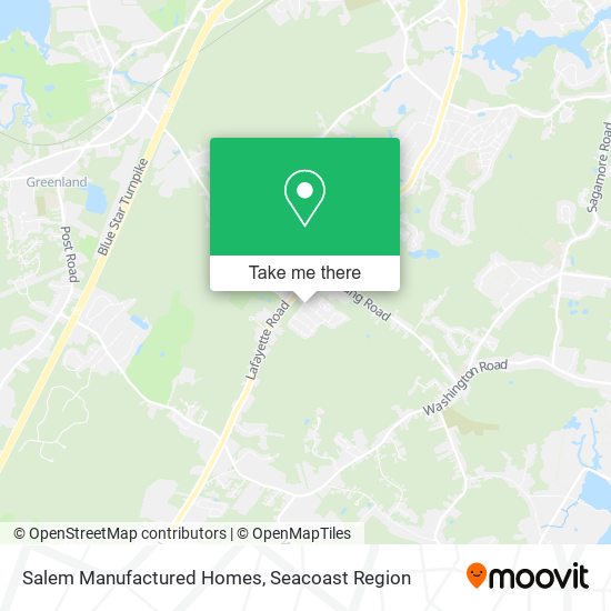 Salem Manufactured Homes map