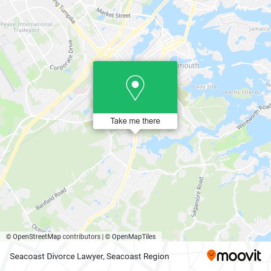 Seacoast Divorce Lawyer map