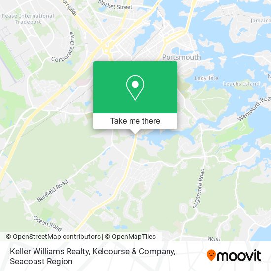 Keller Williams Realty, Kelcourse & Company map