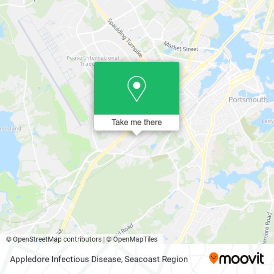 Mapa de Appledore Infectious Disease