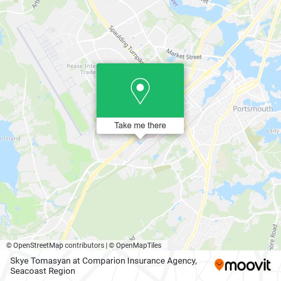 Mapa de Skye Tomasyan at Comparion Insurance Agency