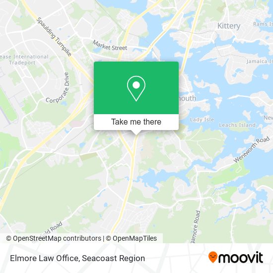 Elmore Law Office map