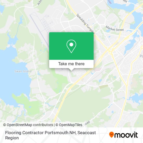 Flooring Contractor Portsmouth NH map