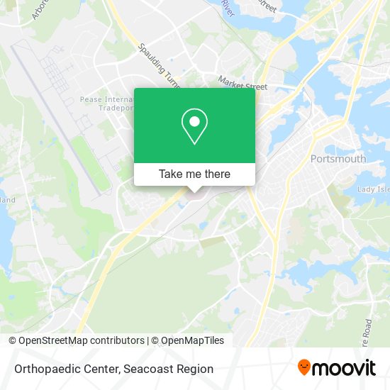 Orthopaedic Center map