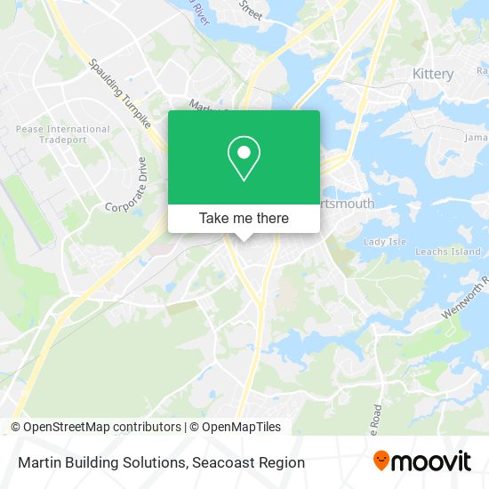Martin Building Solutions map